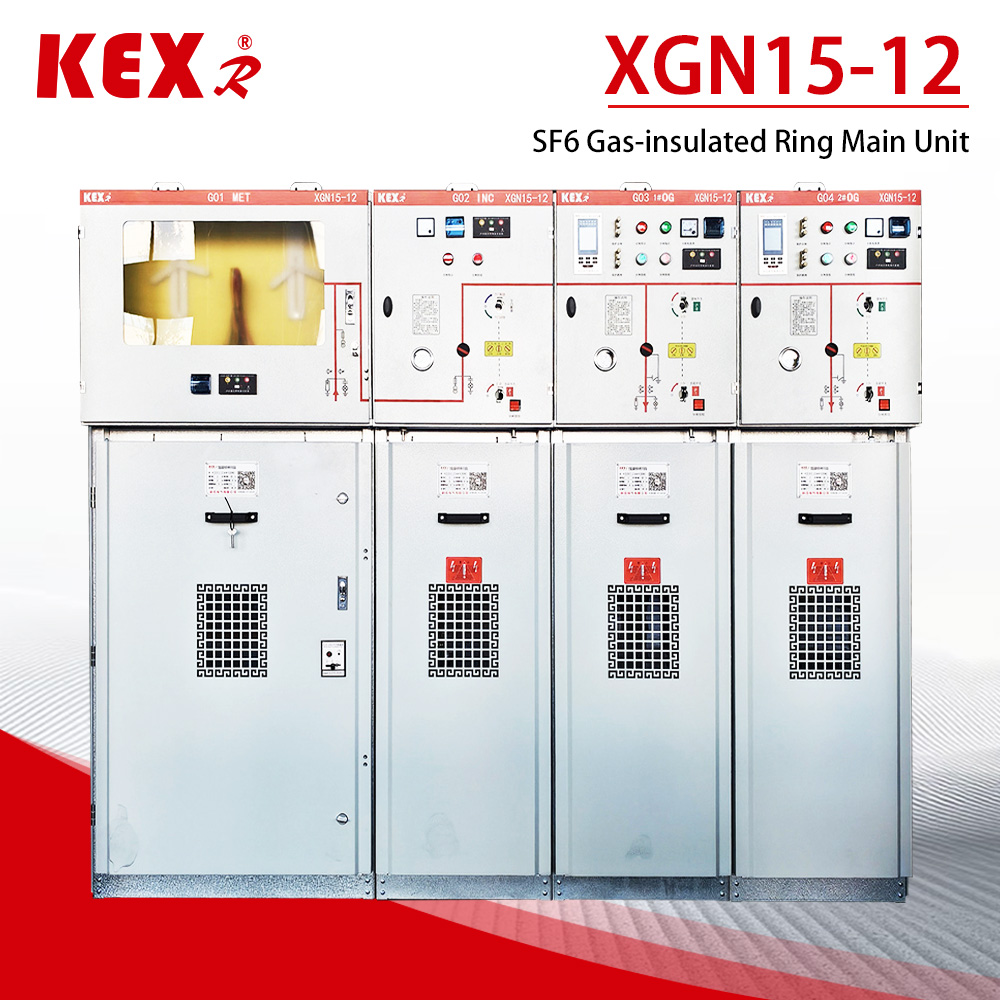 50 set XGN15-12 SF6 Ring Unit Utama Kabinet ing produksi massal